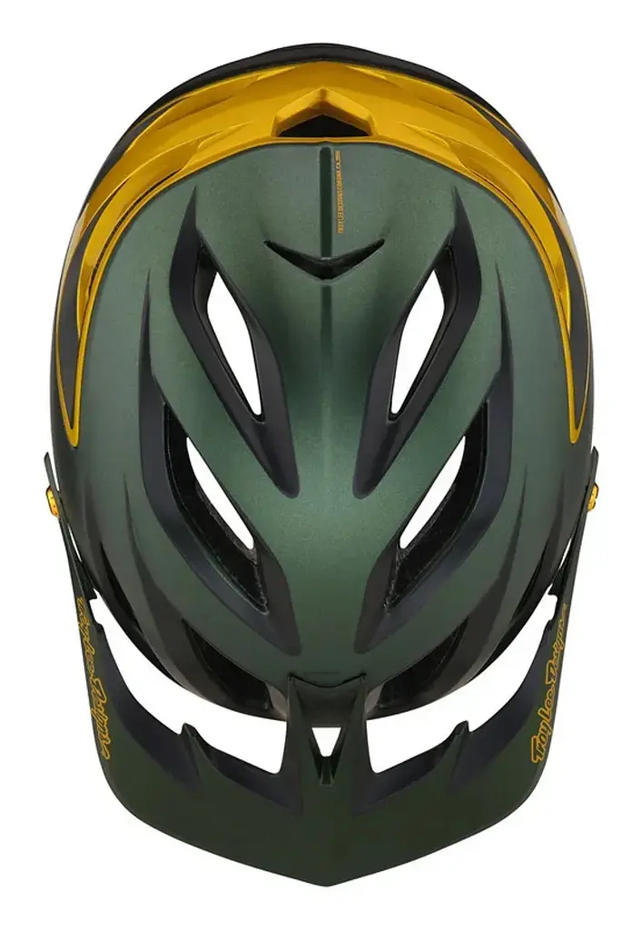 Велошлем Troy Lee Designs A3 Helmet Uno Green M/L (1106-150267123) - фото 3