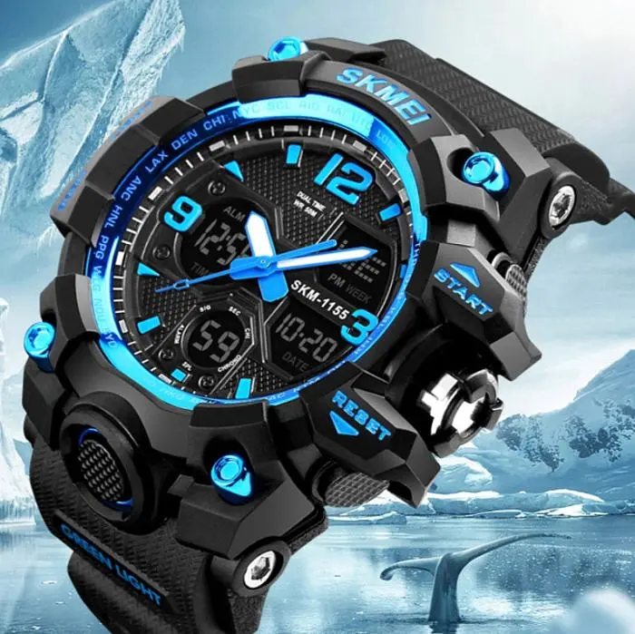 Годинник Skmei Hamlet Blue 1155B - фото 3