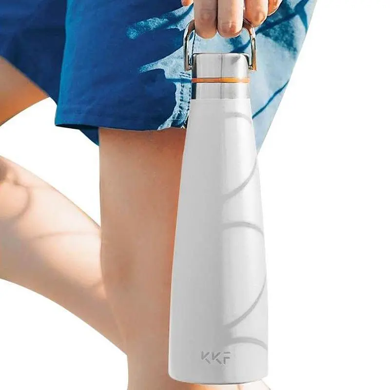 Термос Kiss Kiss Fish Kiss Kiss Fish Fish KKF Vacuum Cup S-U47WS 475 мл White - фото 3
