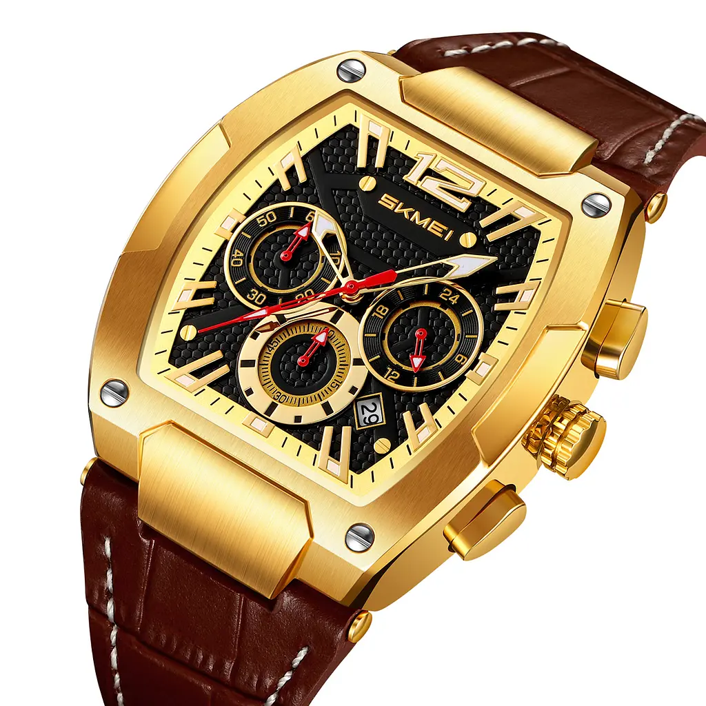 Наручные часы мужские 9357GDBN Gold-Brown Skmei acs0030882 - фото 2
