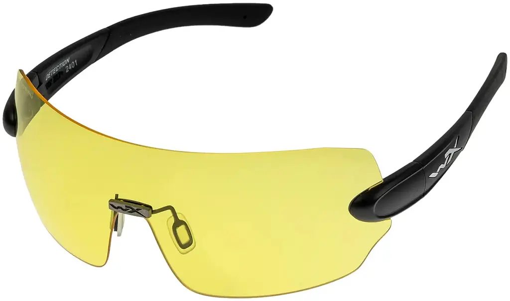 Очки баллистические Wiley X WX Detection. 5 линз (Clear/Yellow/Orange/Purple/Copper). Мatt black - фото 2