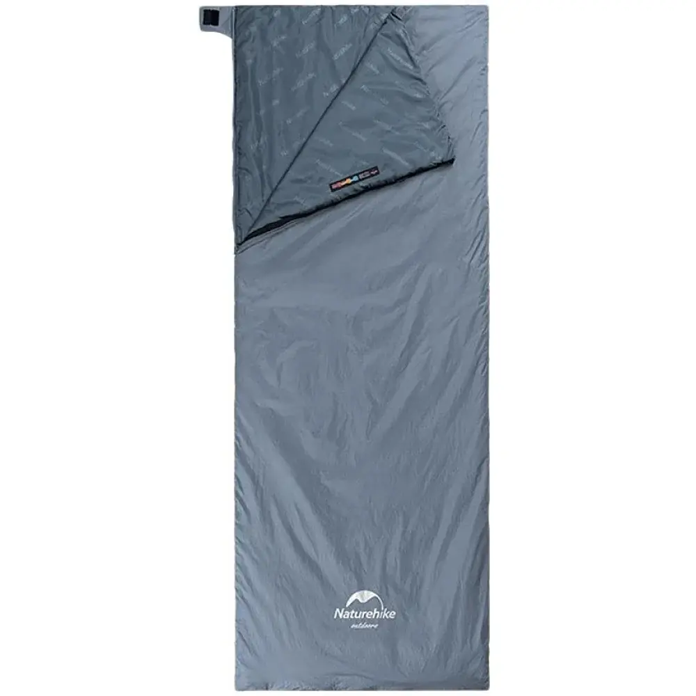 Спальний мішок Naturehike Ultralight LW180 L XL NH21MSD09 grey blue