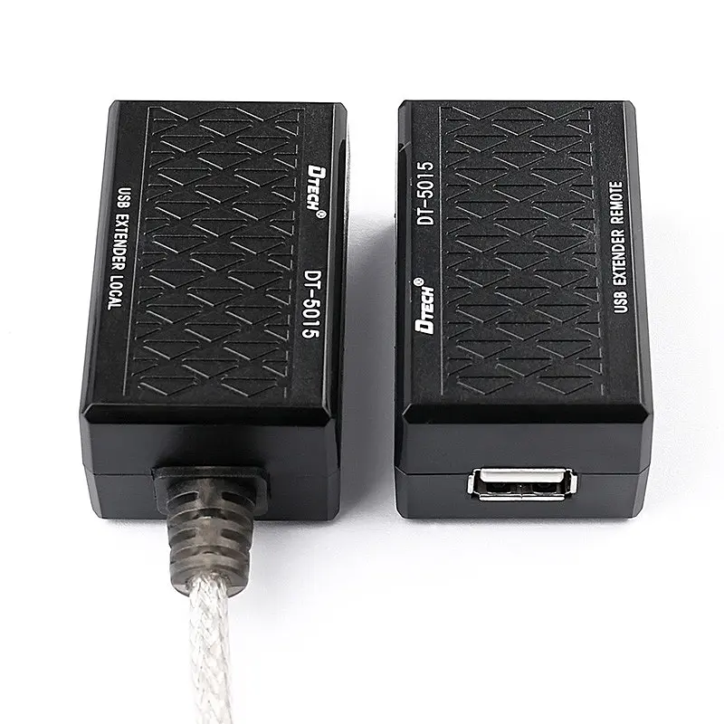 Кабель продовжувач USB 2.0 AM-AF, 60.0м (USB по витій парі RJ 45) DT-5015 Dtech - фото 5