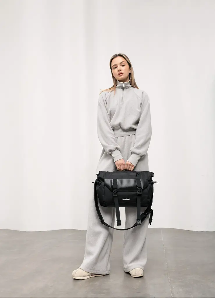 Сумка жіноча Sambag DART Чорна 33 х 24 х 10 см (51311301) - фото 8