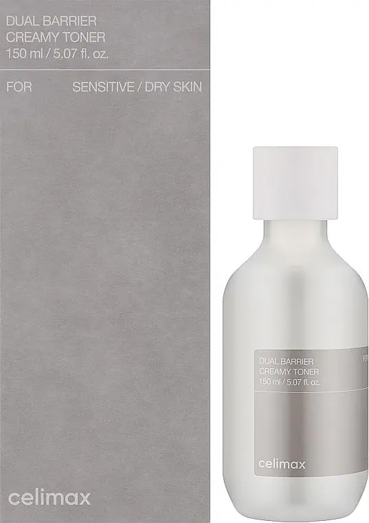 Відновлювальний кремовий тонер 150 мл Celimax Dual Barrier Creamy Toner - фото 2