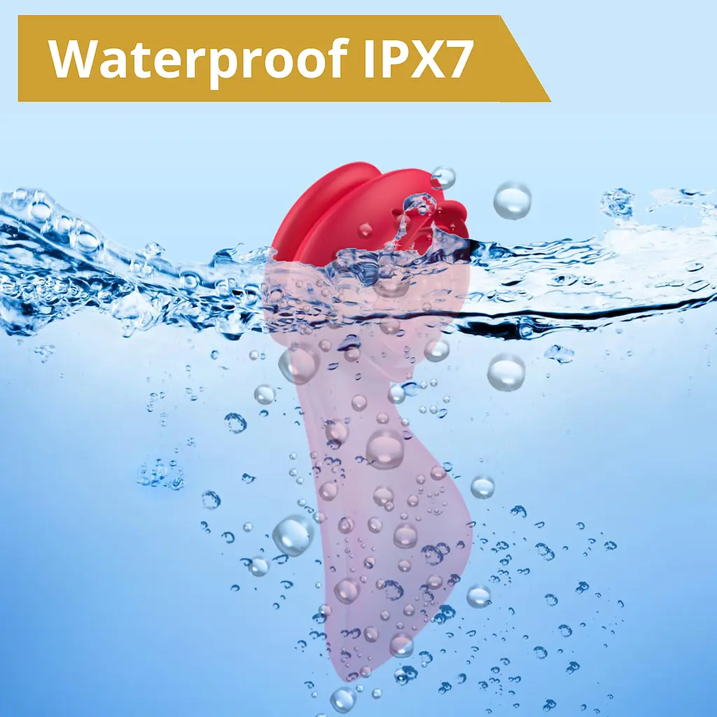 Вибратор Erospace Sweet Play A1 8.6 см красный - фото 11