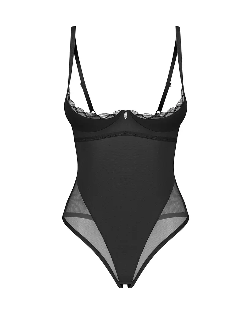 Боді Obsessive Stelisa L/XL (чорний) - фото 2