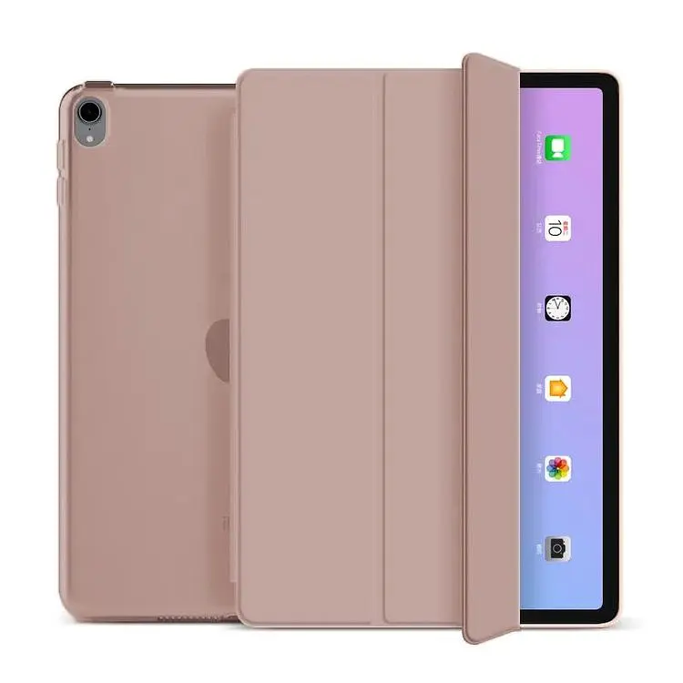 Чохол-книжка BeCover Tri Fold Hard для Apple iPad mini 6 2021 Rose Gold (706859) - фото 2