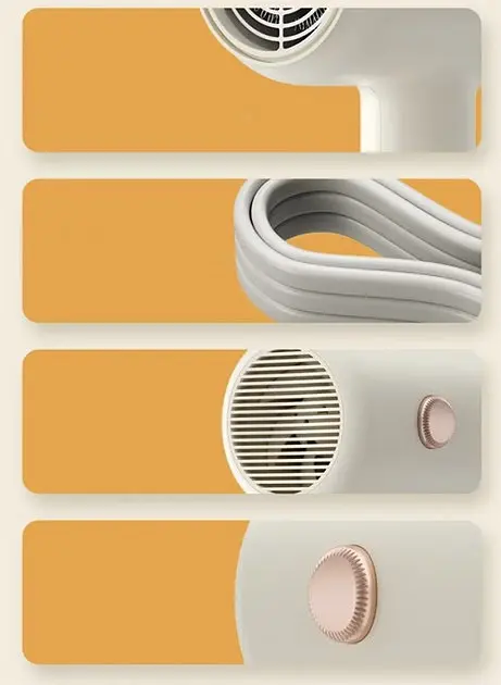 Фэн Enchen hair dryer AIR 7 1800W White - фото 4