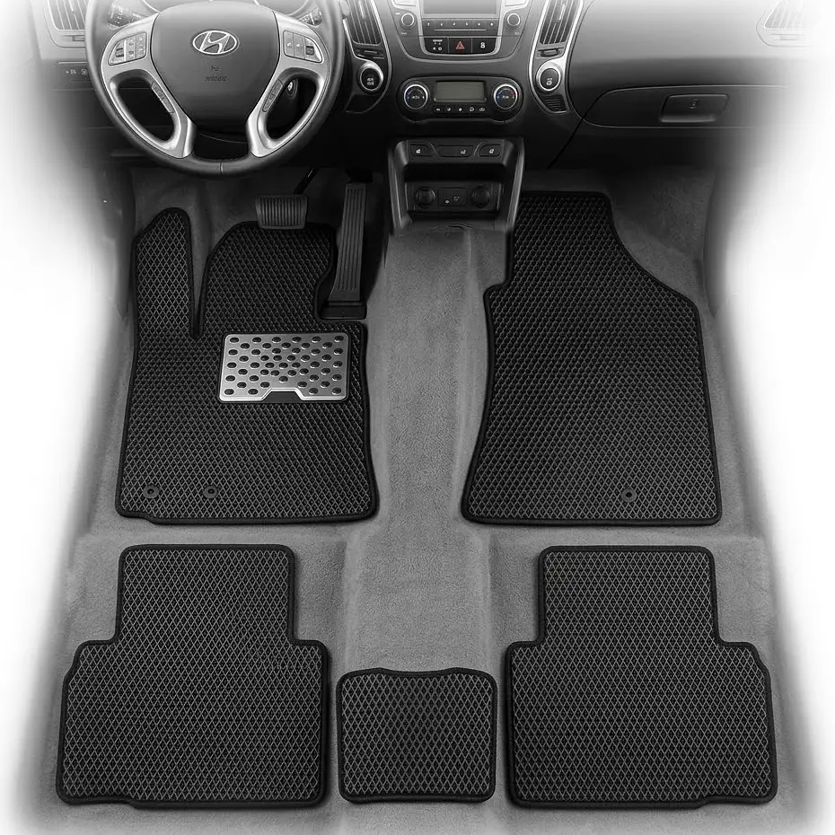Килимки у салон EVA для Hyundai ix-35 АКП кроссовер 2010- з підп'ятником 5 шт