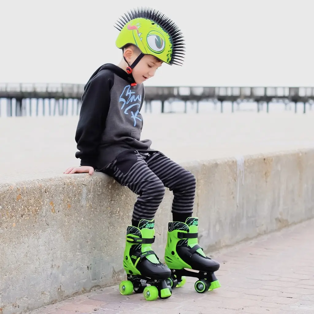 Ролики Neon Combo Skates Розмір 34-37 Салатовий - фото 6