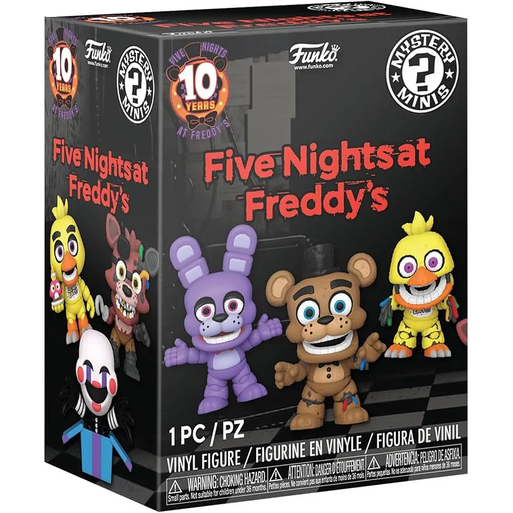 Фігурка Funko Mystery Minis П'ять ночей з Фредді Одна секретна фігурка Five Nights at Freddy's 8 см FMM FNF - фото 3