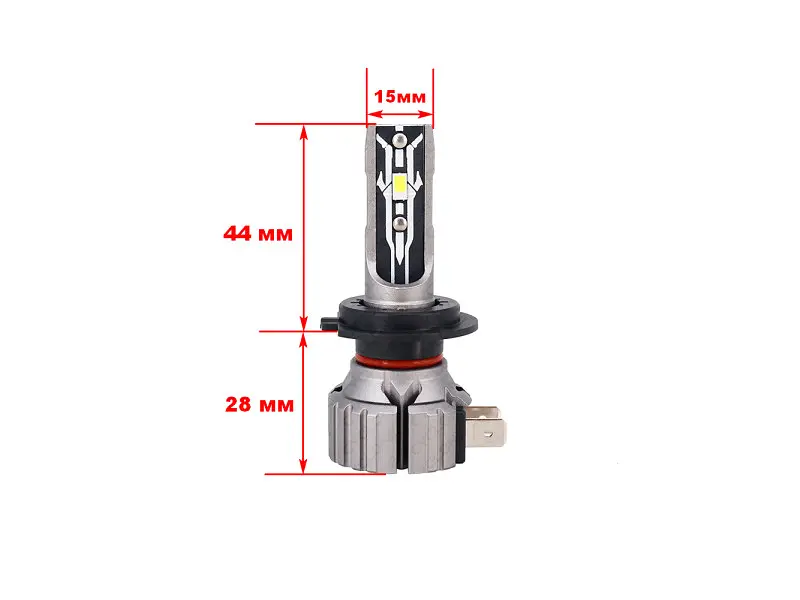 Автолампа Cyclone LED H7 6000K type 32 - фото 3