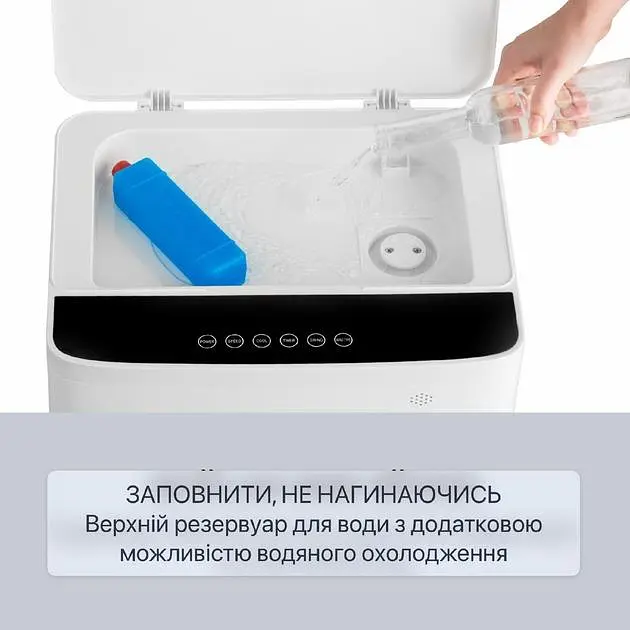 Мобильный кондиционер вентилятор OneConcept FreezeMe 3-в-1 (10033432) - фото 8