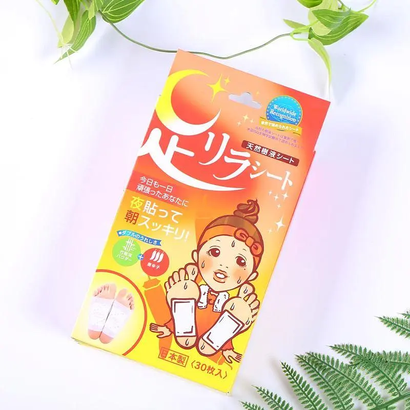 Детокс-пластирі Megumi Foot Relax Sheet Chili Pepper для ніг (перець чилі) 30 шт - фото 2