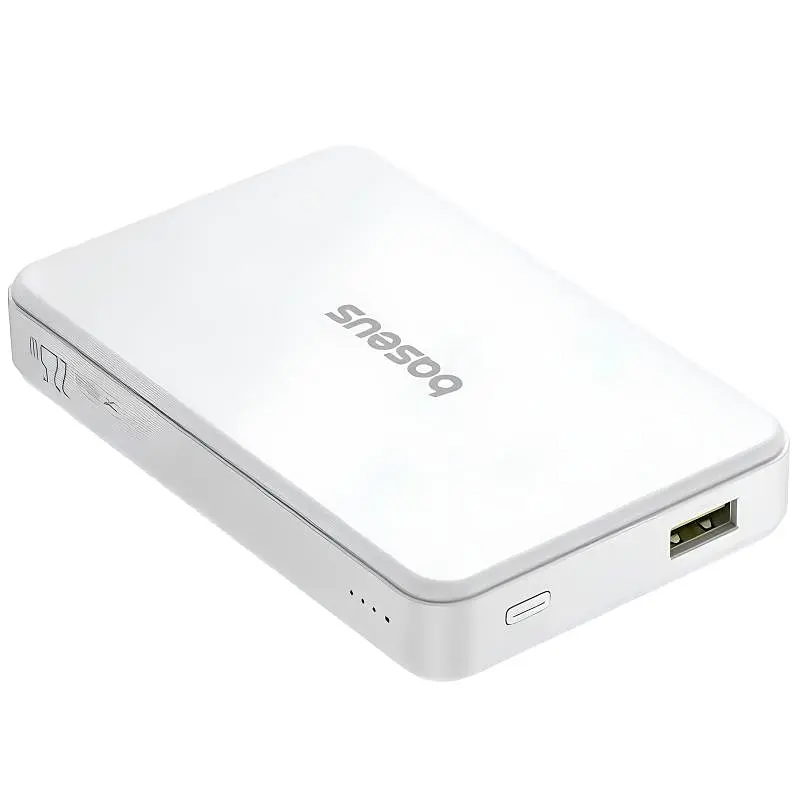 Портативний ЗП Power Bank Baseus EnerFill FM11 Ultra-Mini 22.5W з БЗП 10000mAh (PPFM11-1022) White - фото 4