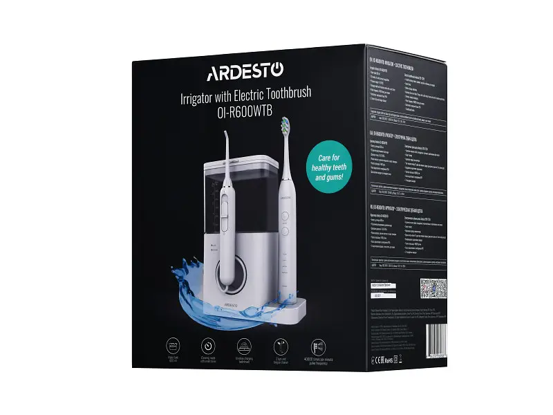 Іригатор Ardesto OI-R600WTB - фото 2