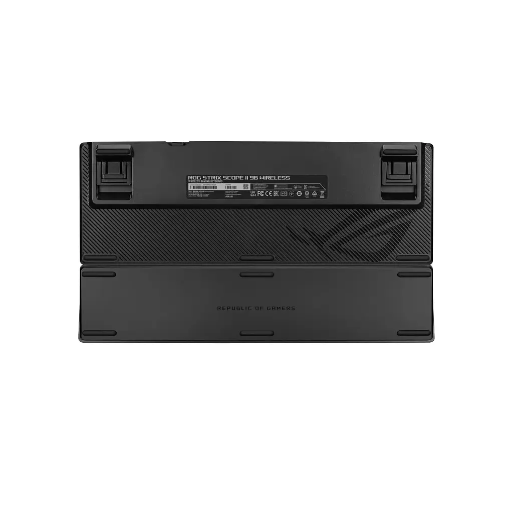 Клавіатура ASUS ROG Strix Scope II X NX Snow V2 ABS USB UA Black (90MP037A-BKMA00) - фото 7