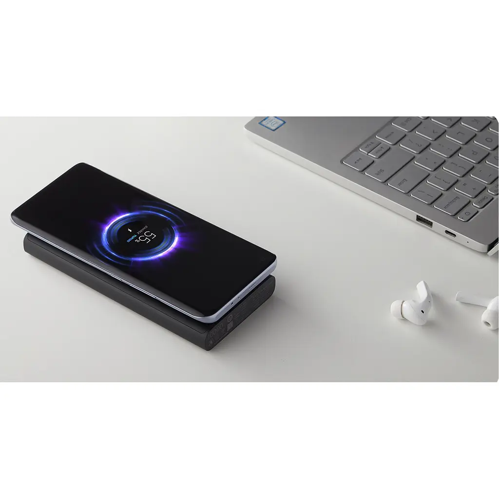 Внешний аккумулятор Xiaomi Mi Wireless Power Bank с беспроводной зарядкой 10W 10000 mAh Black [BHR5460GL] [73884] - фото 7