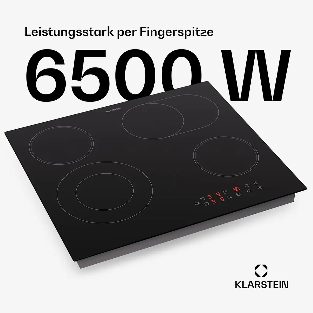 Варильна поверхня вбудована KLARSTEIN Virtuosa 4 зони 6600 Вт (10045614) - фото 5