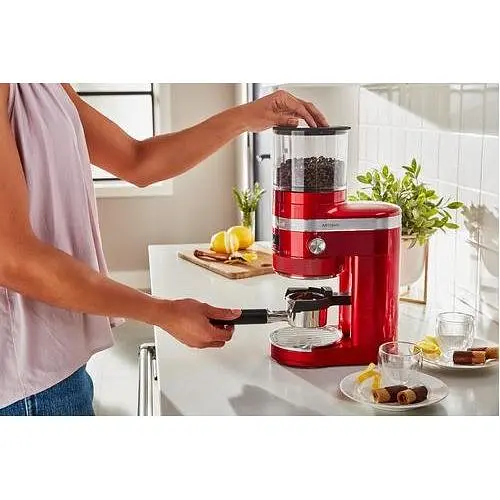 Кофемолка KitchenAid Artisan карамельное яблоко (5KCG8433ECA) - фото 4