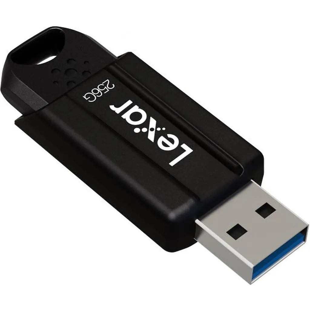 USB флеш-накопичувач Lexar JumpDrive S80 256GB USB-A 3.1 Black (LJDS080256G-BNBNG) [137805] - фото 2