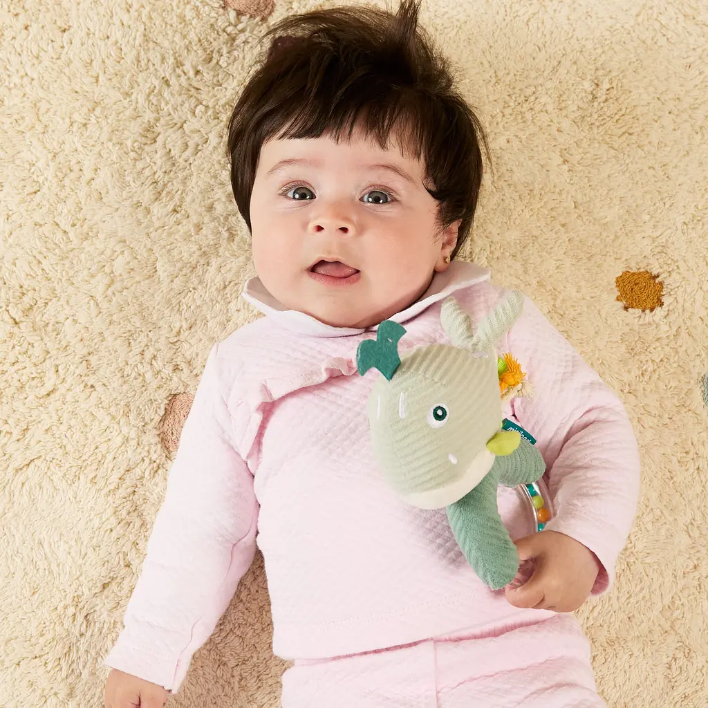 Подарунковий набір в коробці (текстильний комфортер та брязкальце) Miniland Baby Sea Gift (97360) - фото 6