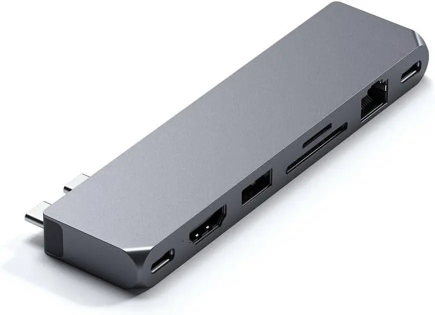 USB-C хаб Satechi Hub Max з USB4, Ethernet, SD/MicroSD та аудіо - фото 3
