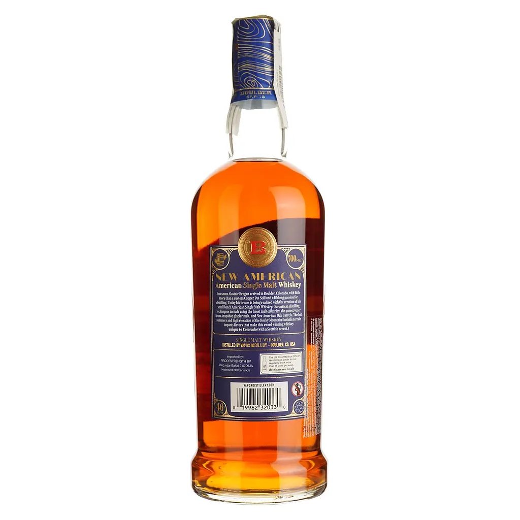 Віскі Boulder Spirits American Single Malt Whiskey New American 46% 0.7 л - фото 2