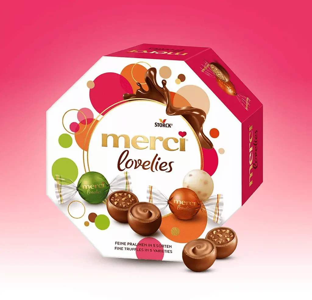 Конфеты Merci Lovelies Classic 185г - фото 5