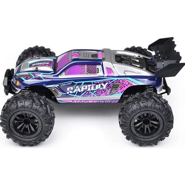 Машинка на радіокеруванні JJRC Q132-A OFF-ROAD All-terrain Blue/Purple [119073] - фото 2
