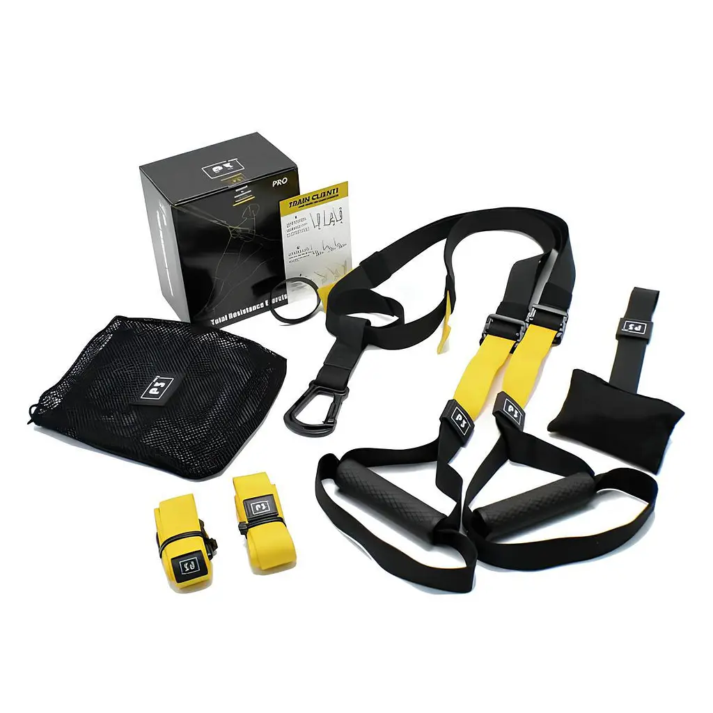 Петлі TRX Pro 3 з гумовими ручками для фітнесу