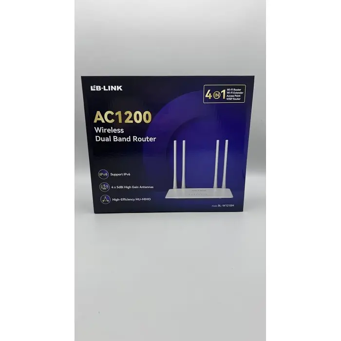 Роутер маршрутизатор LB-Link BL-W1210M 2.4GHz/5GHz 1200Mbps 2.4G 2*5dBi + 5G 2*5dBi 4 LAN+1 - фото 6
