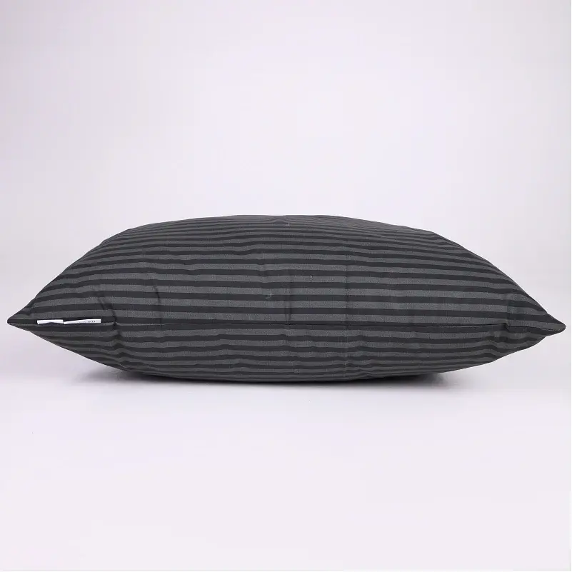 Набор MirSon №1053 Сolor Fun Line Stripe Black EcoSilk 220 х 240 см черный (2200010867565) - фото 5