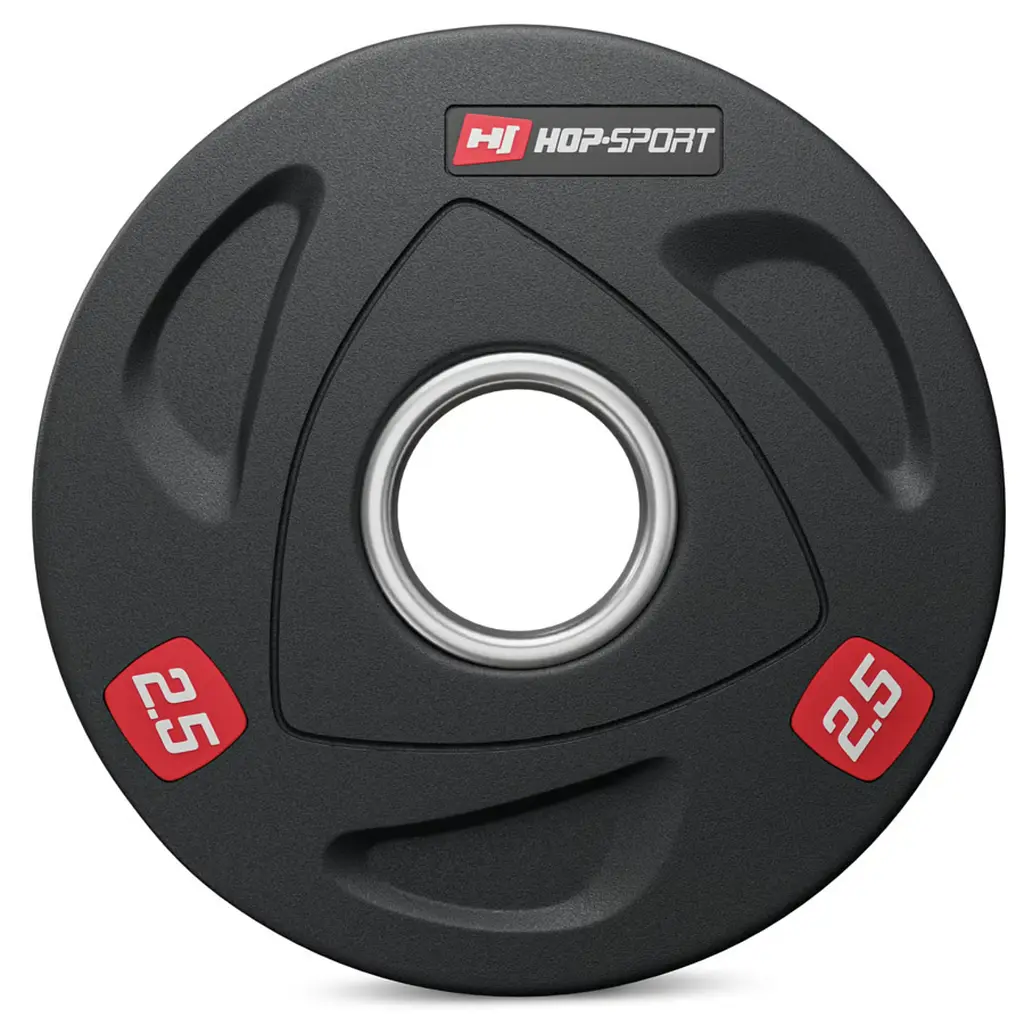 Диск олімпійський Hop-Sport 2,5кг - фото 2
