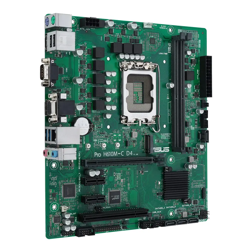 Материнская плата PRO H610M-C D4-CSM s1700 Asus teh0024952 - фото 4