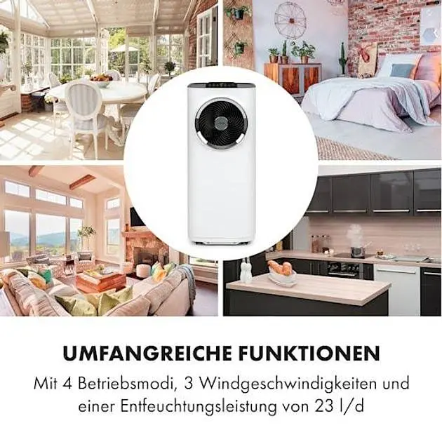 Кондиционер мобильный Klarstein Kraftwerk Smart 12K (10034664) - фото 6