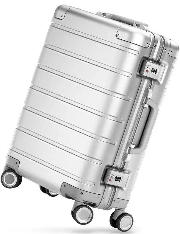 Валіза XiaomiMetal Carry-on Luggage 20 Silver - фото 2
