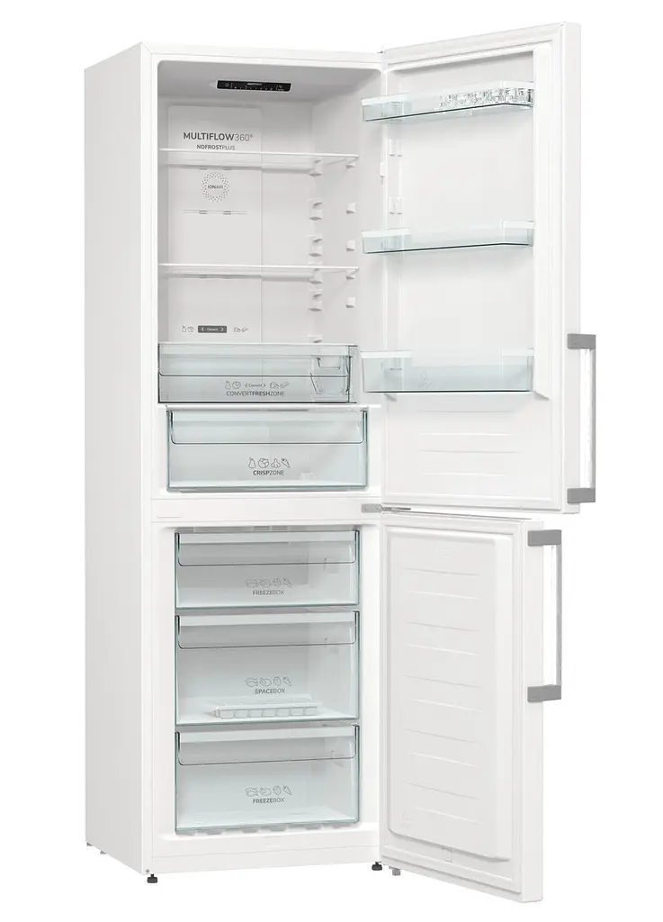 Холодильник Gorenje NRK6191EW5F 185х60х60см 2 двери 203(99) л А+ Total NF (NRK6191EW5F) - фото 6