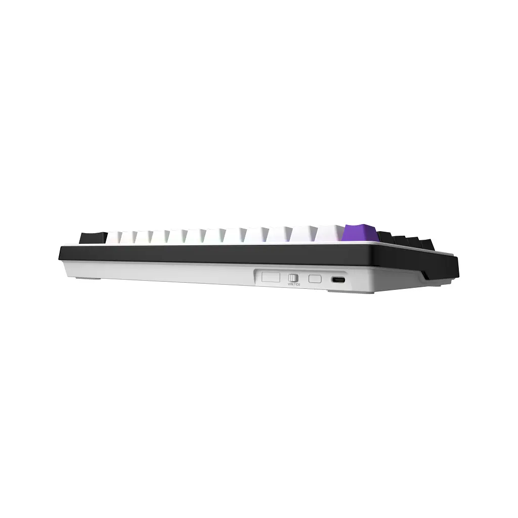 Клавіатура Hator Hellyberry HK60 Mechanical Linear RGB USB UA White/Violet (HK60) - фото 4