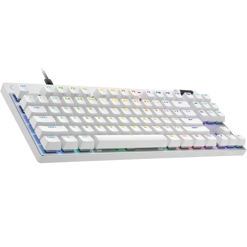 Клавiатура Logitech G PRO X TKL Rapid White (920-013242) - фото 2