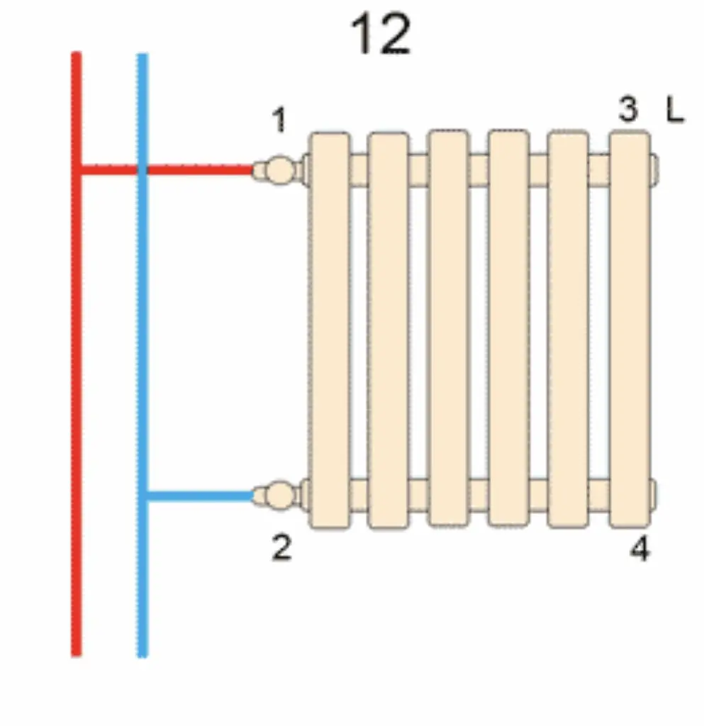 Вертикальний дизайнерський радіатор опалення Arttidesign Bari III 4/1800/200 чорний матовий - фото 6
