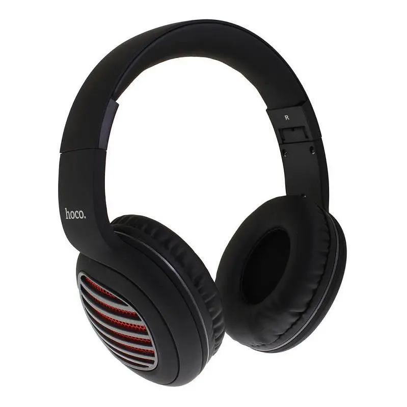 Наушники stereo гарнитура Hoco W23 Brilliant sound (Черный) - фото 5