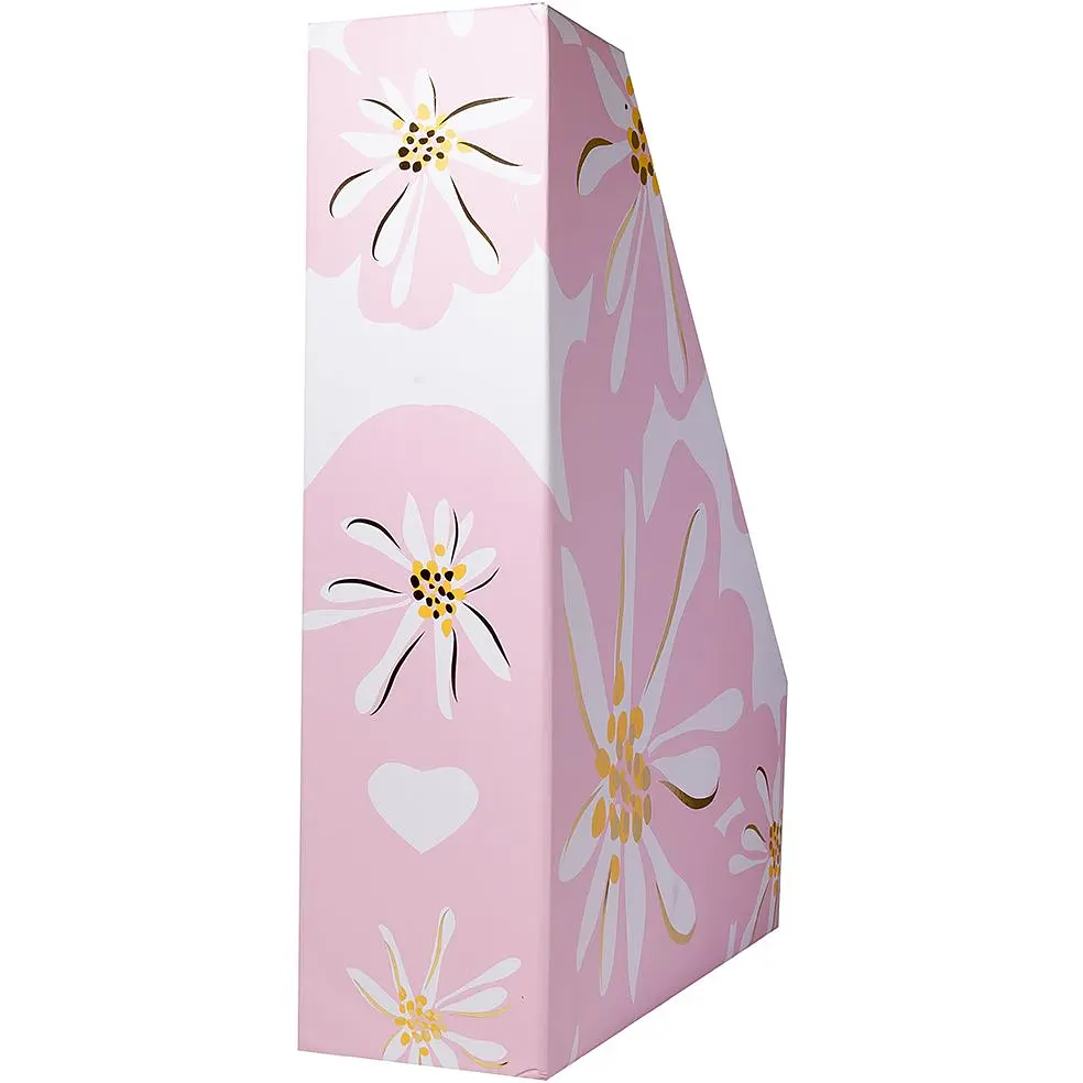 Лоток для документів Yes Allegro вертикальний фольга 32х25х8 см рожевий (707310) - фото 3