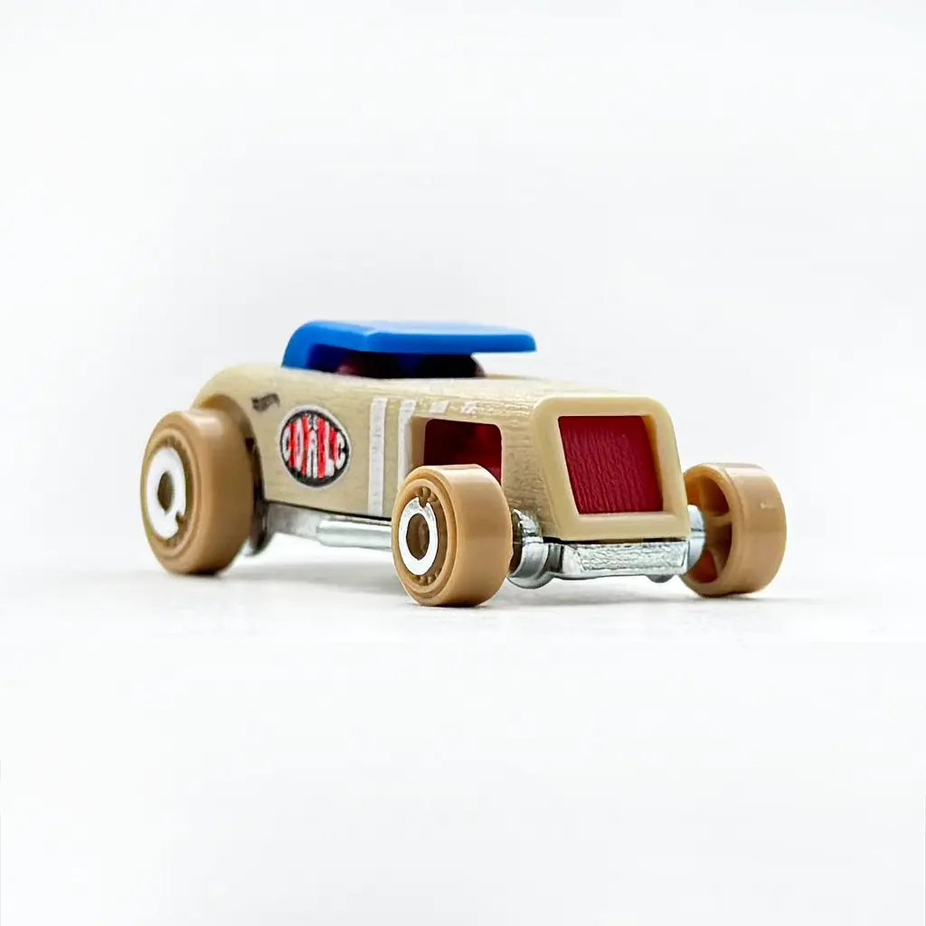 Базова машинка Hot Wheels Rod Squad Chop 'N Bloc бежева (5785) JJH60-N521  - фото 4
