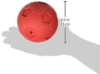 М'ячик для собак з пищалкою Nerf Dog Soccer Squeak Ball - фото 4