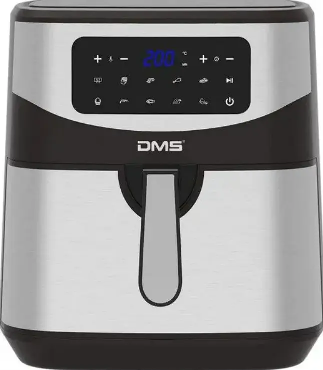 Багатофункціональна піч DMS HF-7S XXXL з духовкою 1800 Вт система Air Fryer функція гаряче повітря - фото 3