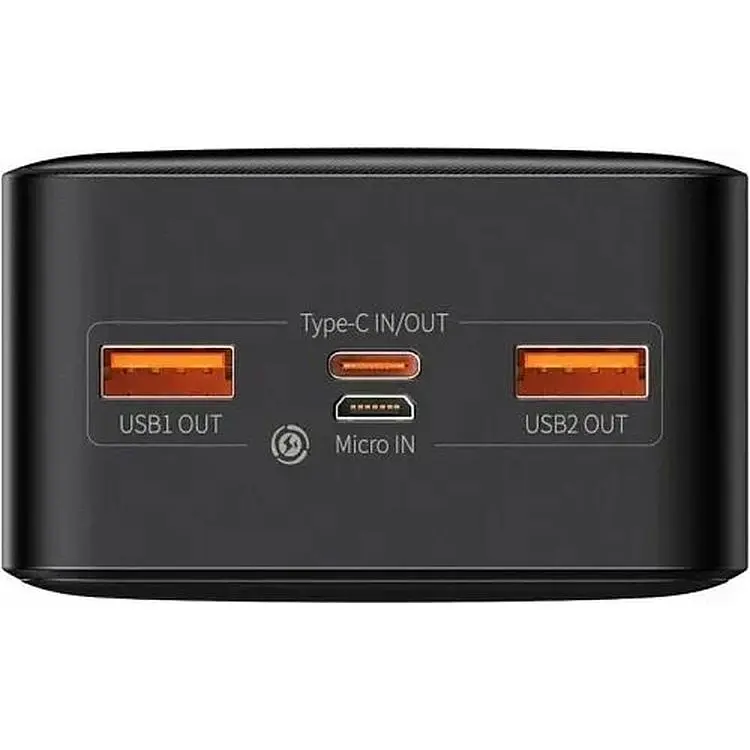 Портативна батарея Baseus Bipow Digital Display 30000 mAh 20W PPBD050401 Black - фото 4