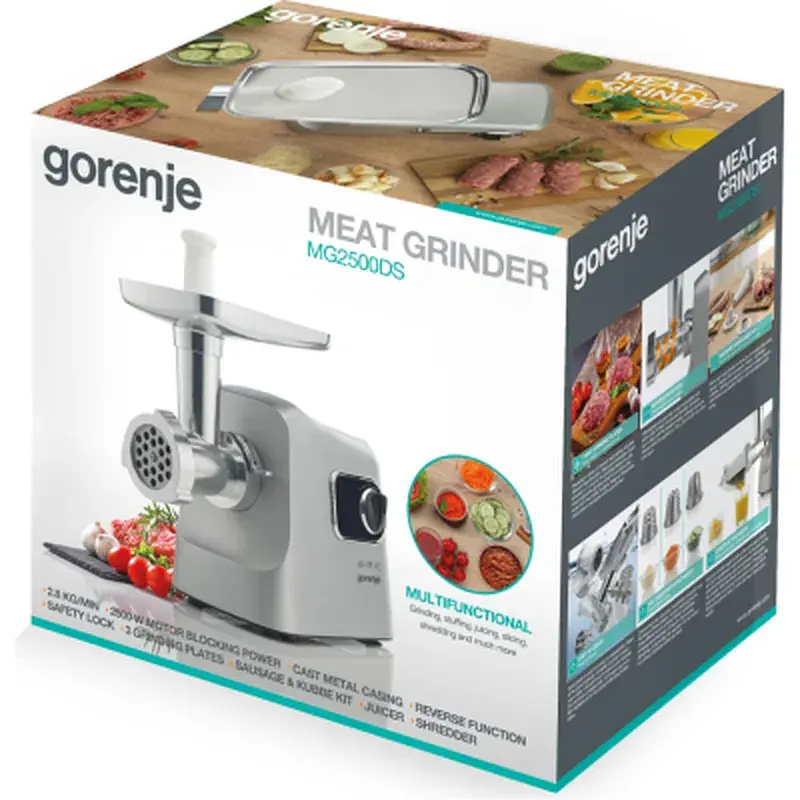М'ясорубка Gorenje MG2500DS - фото 11
