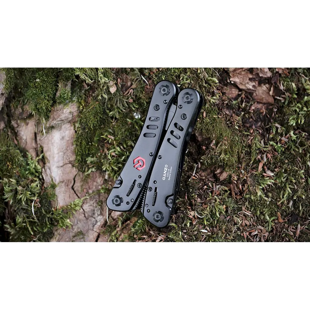 Мультитул Ganzo G301-B Black Edition 26 функций - фото 8